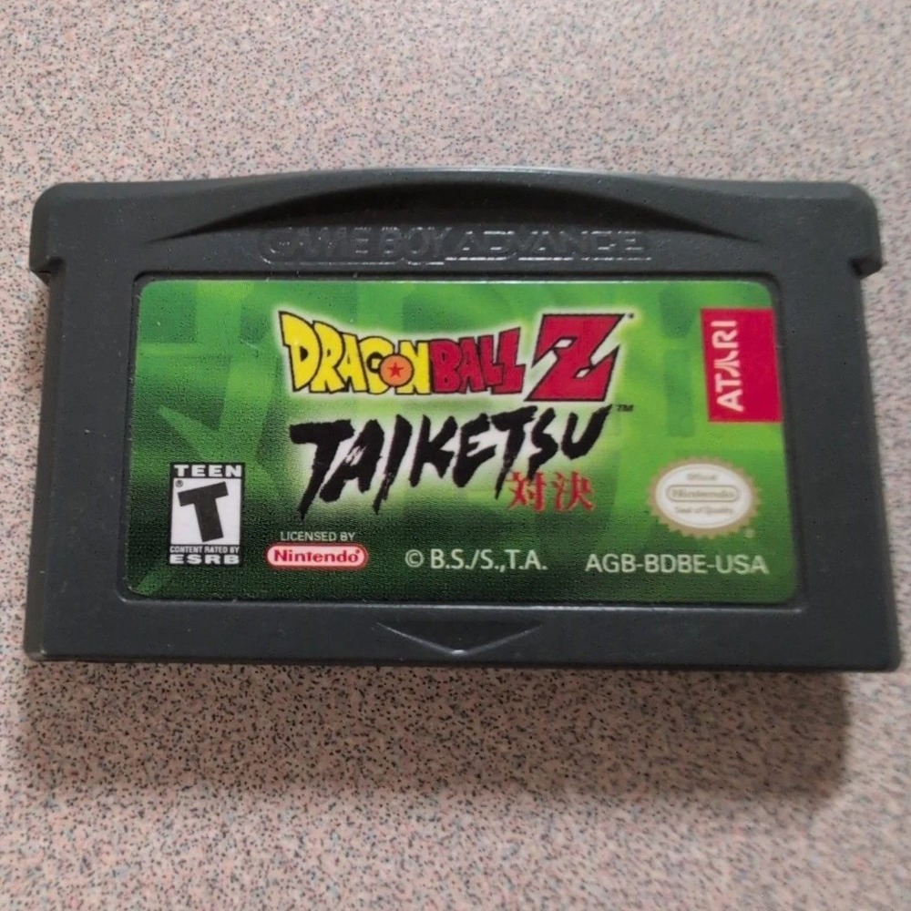 Dragon Ball Z Taiketsu Nintendo Game Boy‎ Advance GBA Atari AGB-BDBE-USA Game